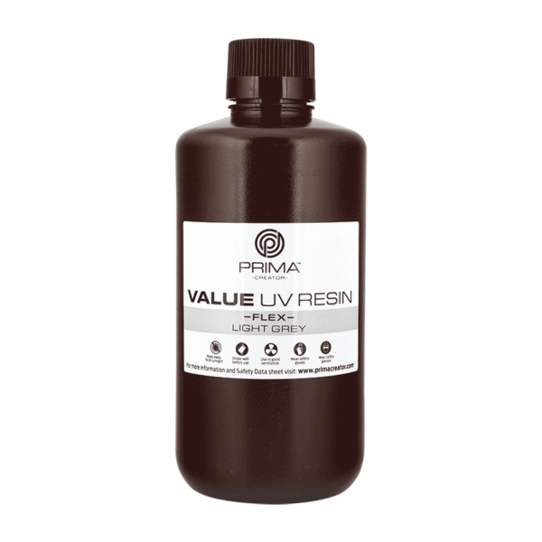 PrimaCreator-Value-Flex-UV-Resin-1000-ml-Light-Grey-PV-RF-B405-1000-LG-24601