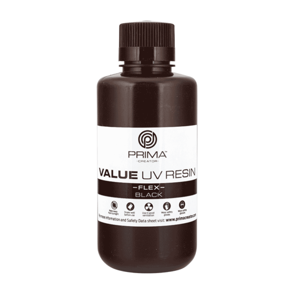 PrimaCreator-Value-Flex-UV-Resin-500-ml-Black-PV-RF-B405-0500-BK-24596